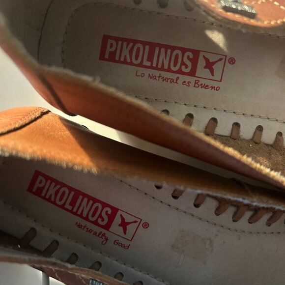 Pikolinos Brown Leather Slip-on Shoes Women Size 40 - Picture 7 of 7